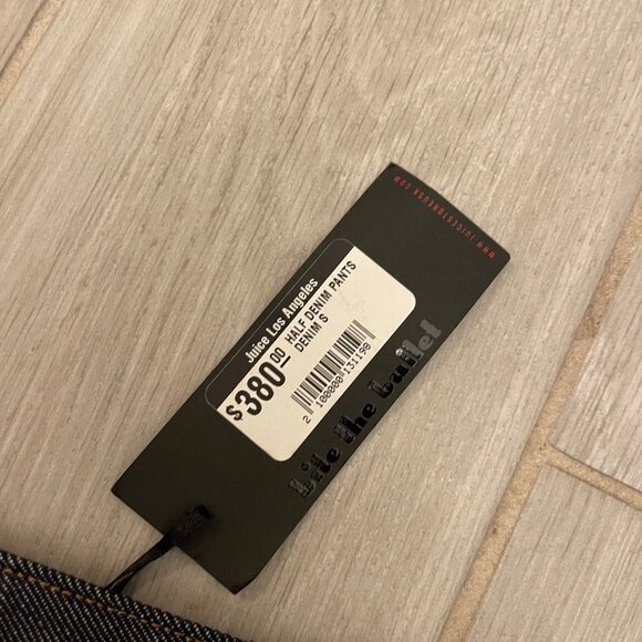 $380 NWT EMOTIONALLY UNAVAILABLE SALVEDGE JAPANESE JEANS SMALL 30 - Picture 4 of 7